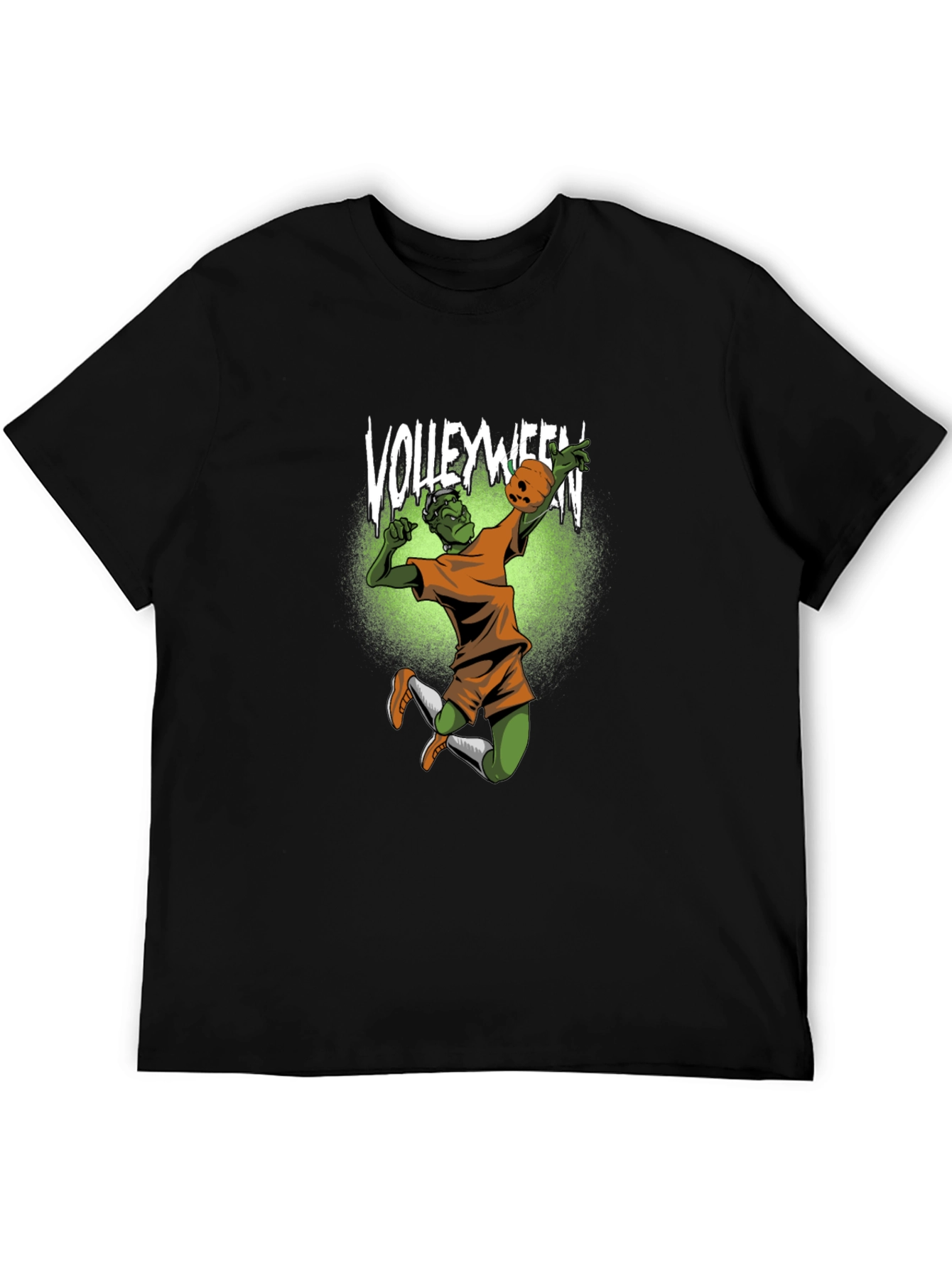 Volleyween Zombie Volleyball Player T-Shirt