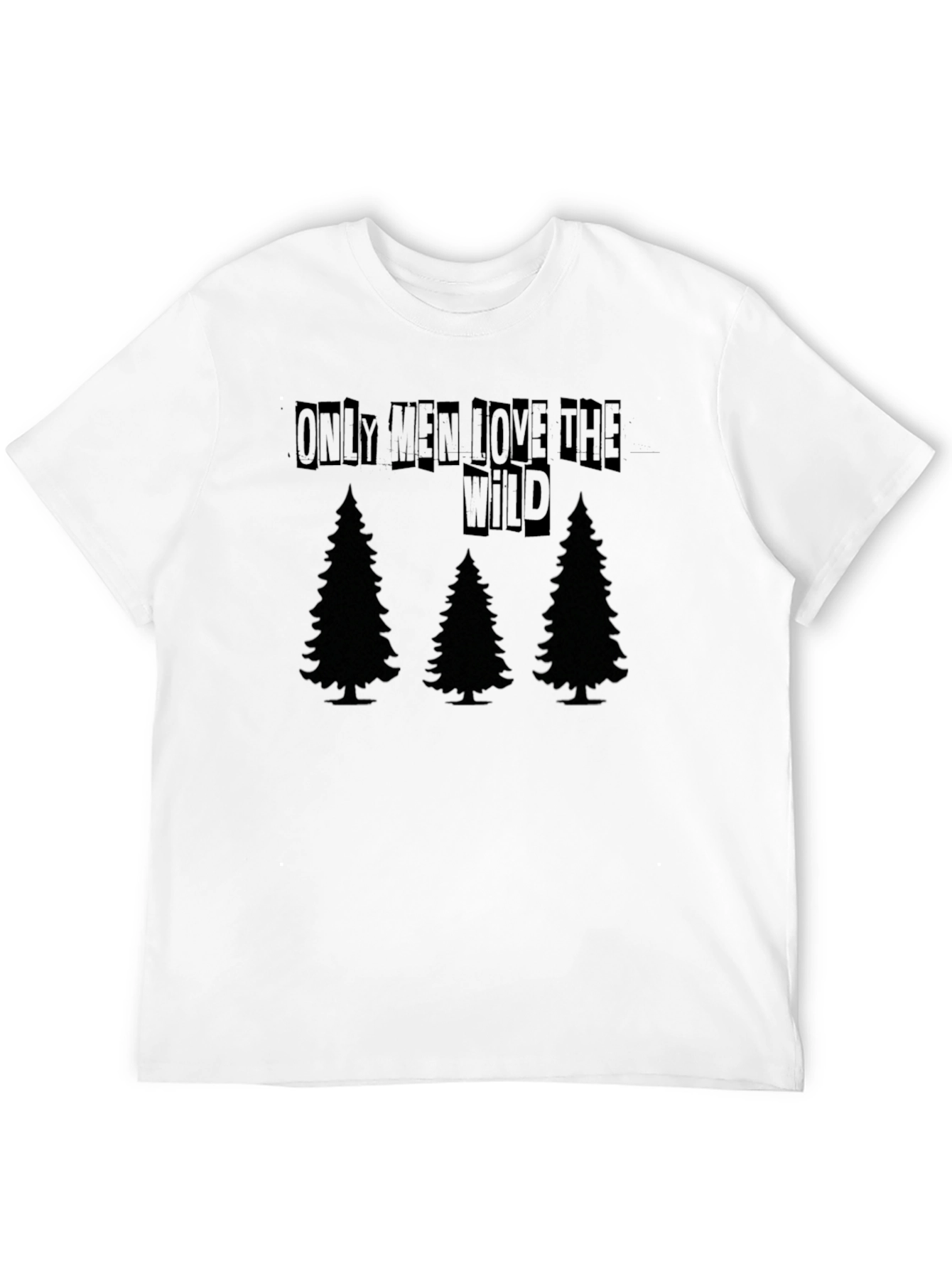 Mens Only Men Love The Wild Graphic Tee