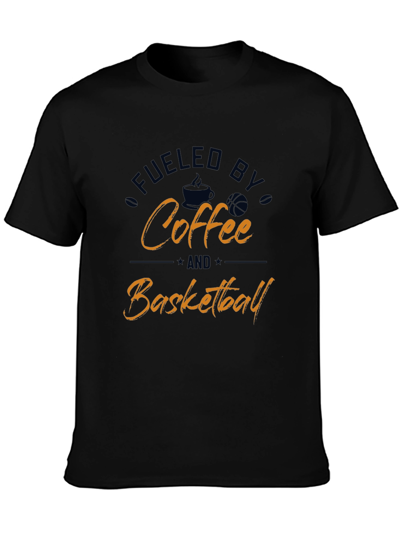 Fueled by Coffee and Basketball T-Shirt