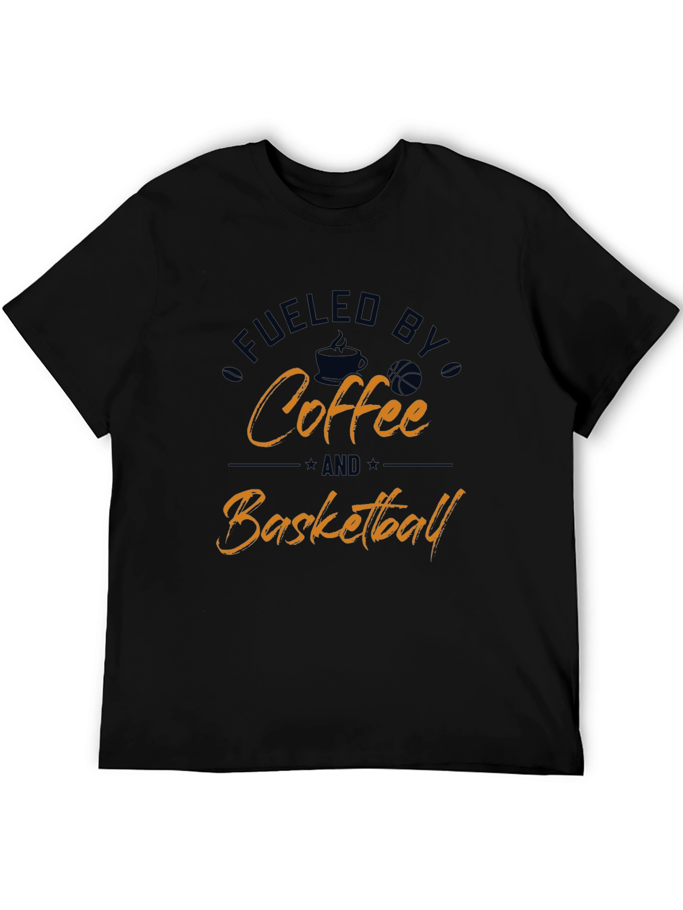 Fueled by Coffee and Basketball T-Shirt