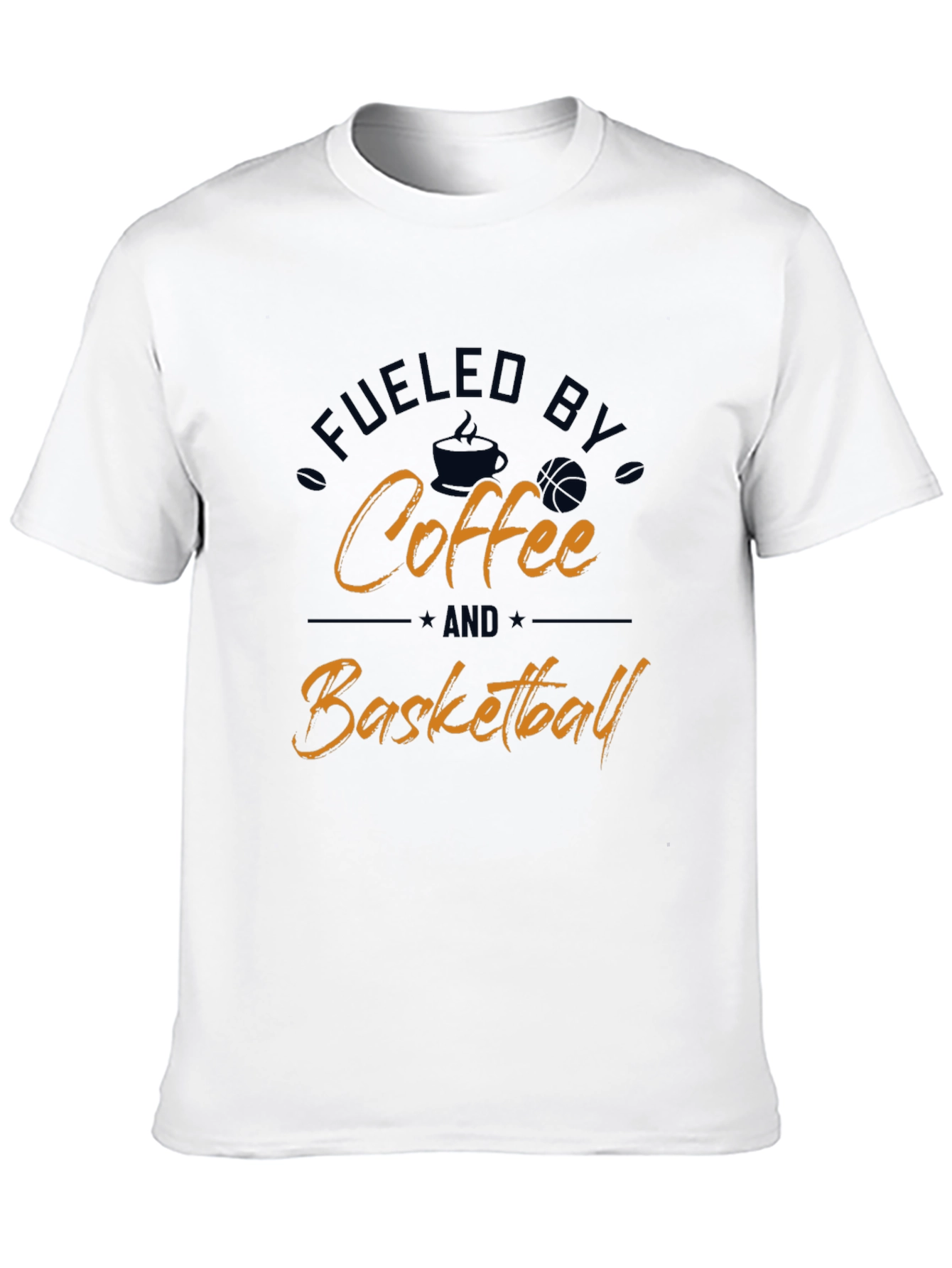 Fueled by Coffee and Basketball T-Shirt