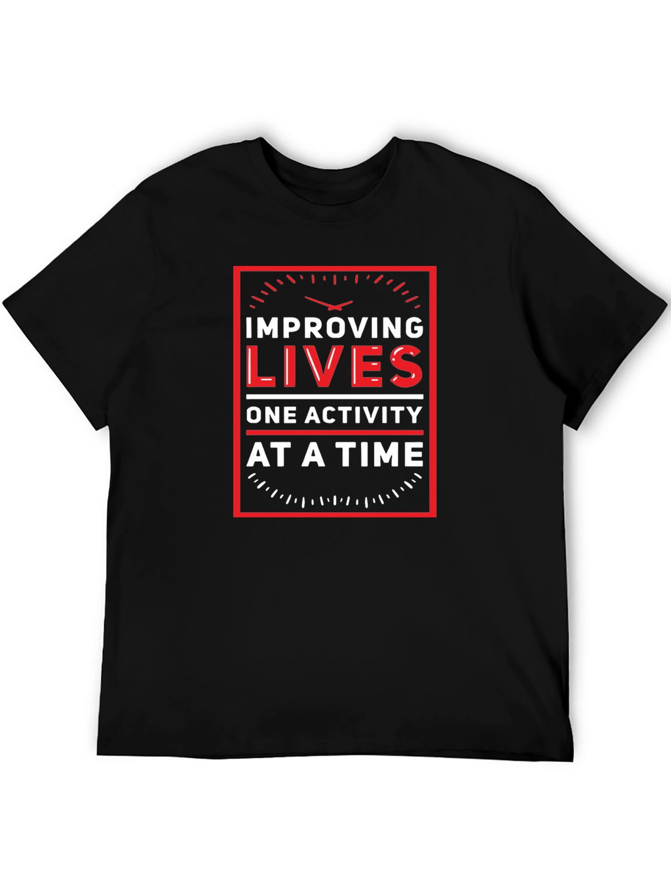 Improving Lives T-Shirt - Motivational Graphic Tee