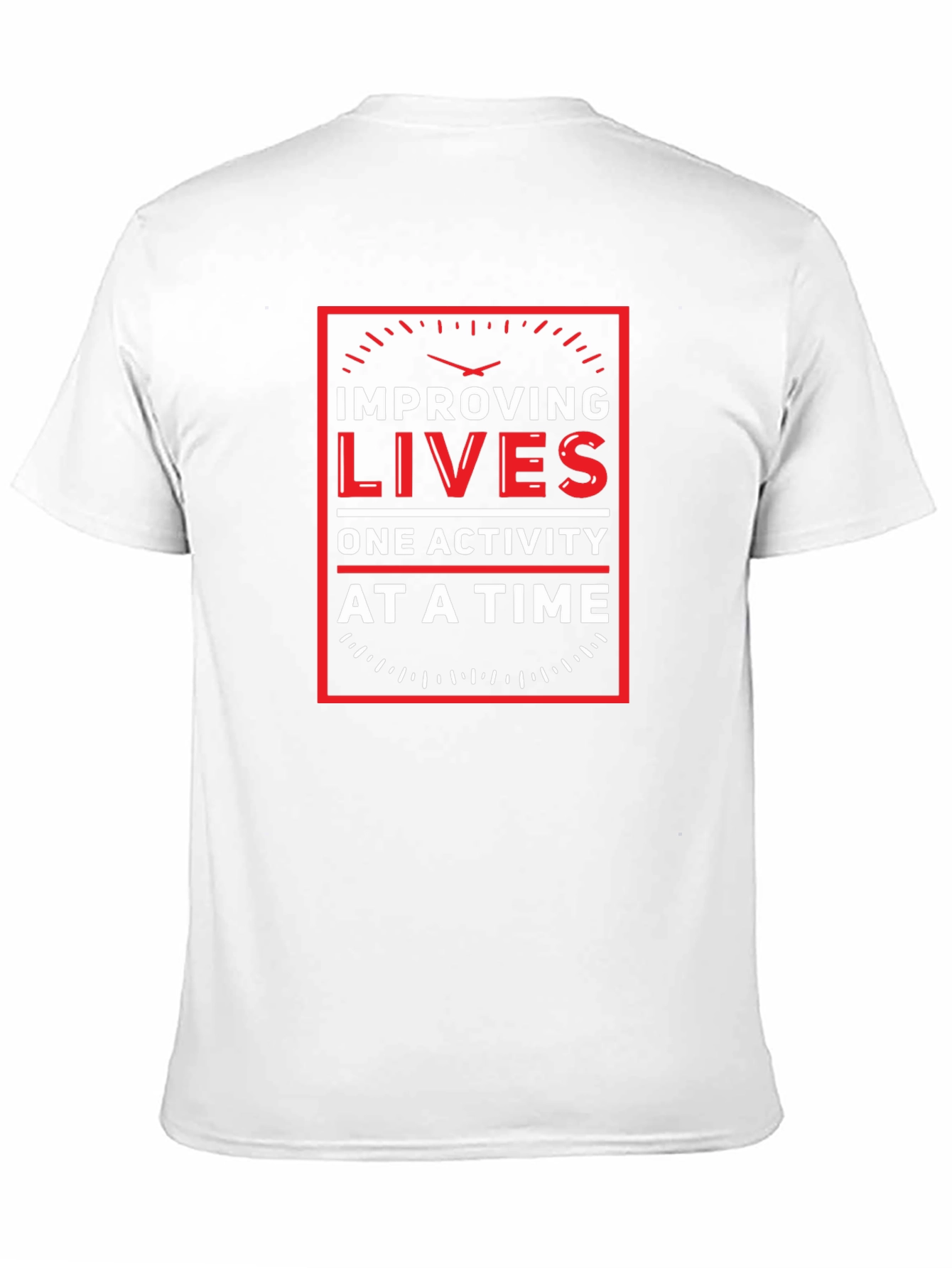 Improving Lives T-Shirt - Motivational Graphic Tee