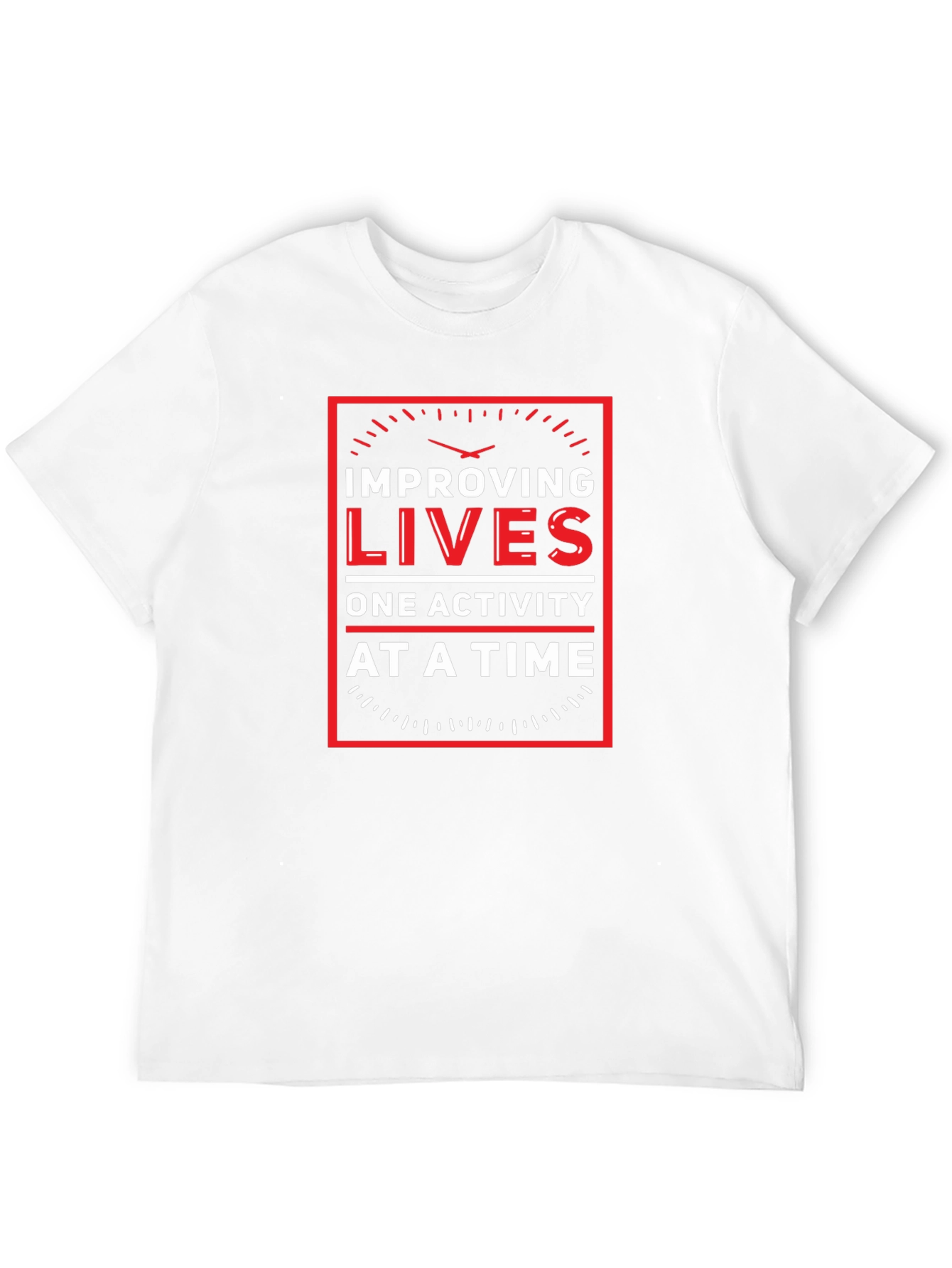 Improving Lives T-Shirt - Motivational Graphic Tee