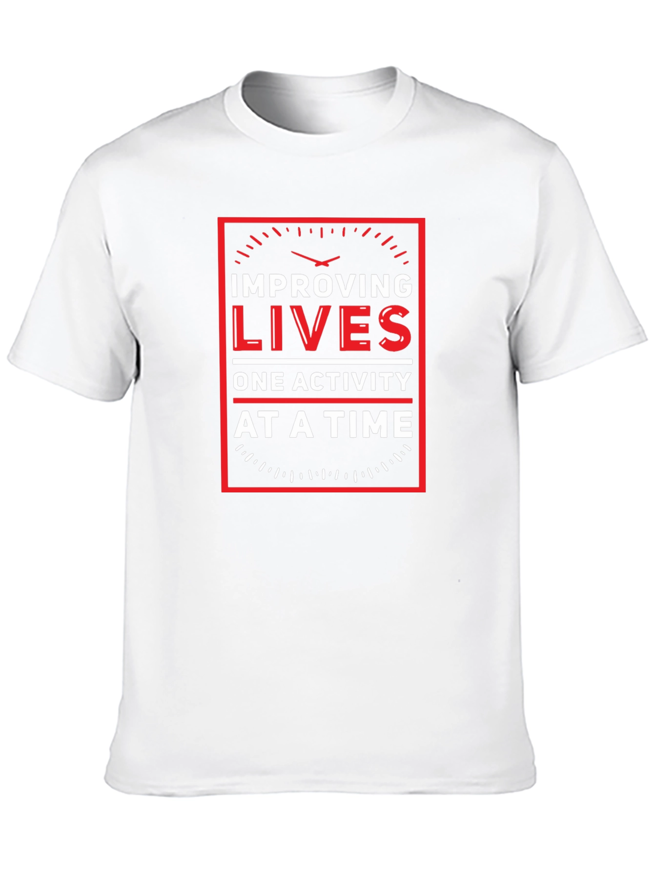Improving Lives T-Shirt - Motivational Graphic Tee