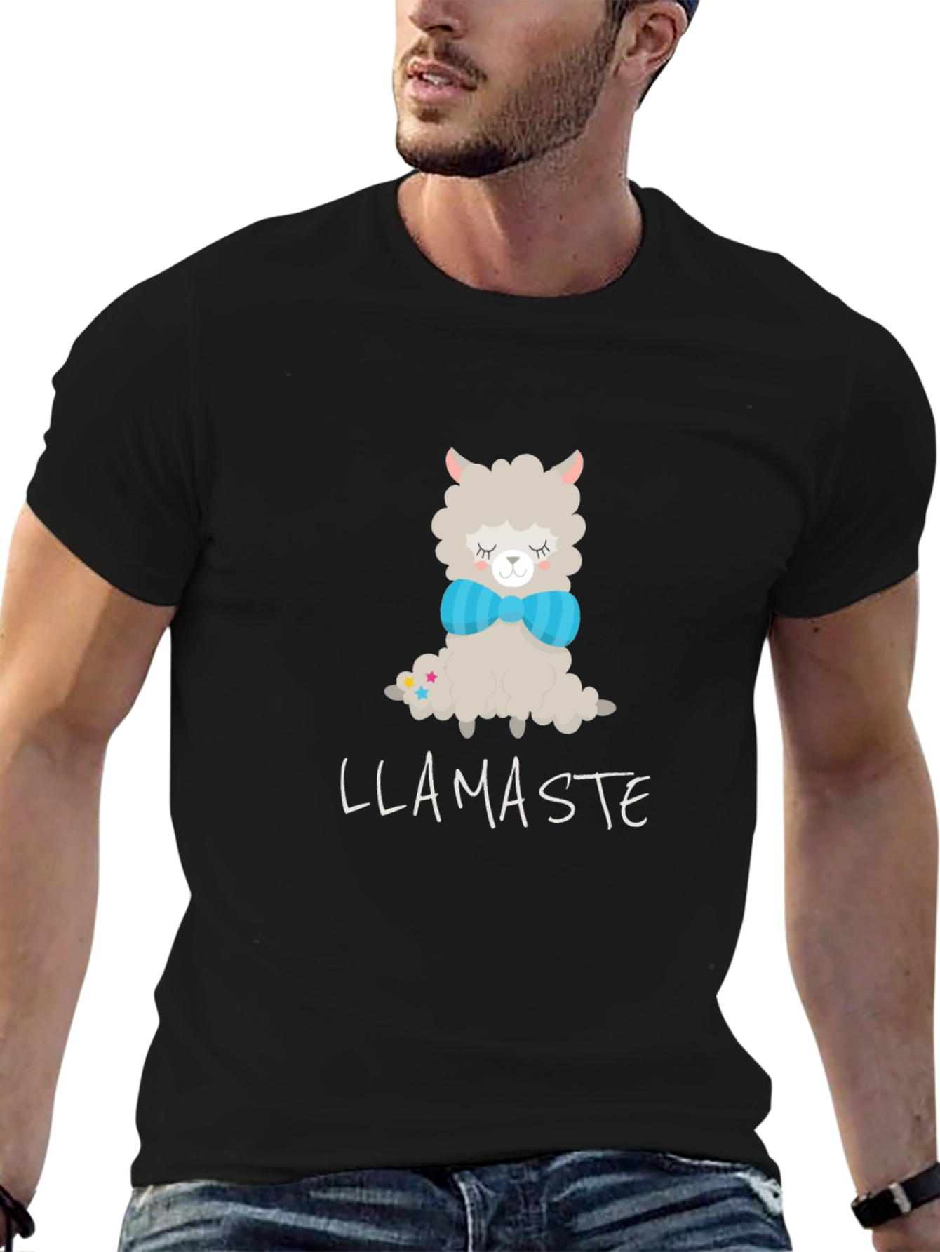 Llamaste Funny Llama T-Shirt Black