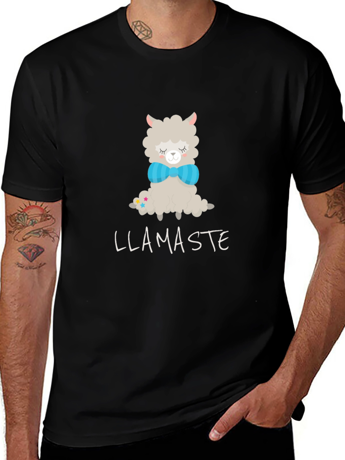 Llamaste Funny Llama T-Shirt Black