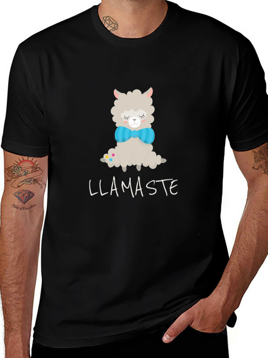 Llamaste Funny Llama T-Shirt Black