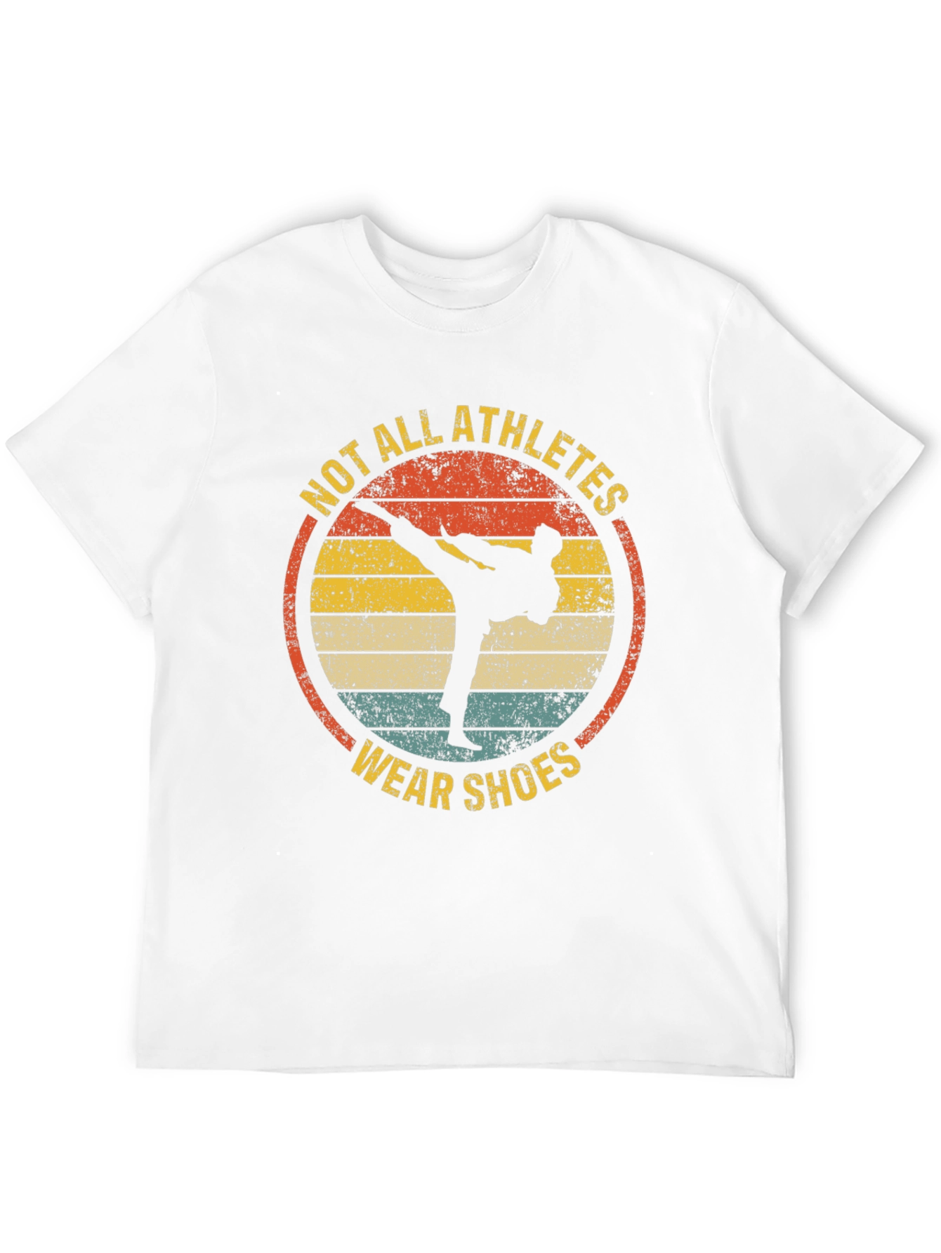 Martial Arts T-Shirt: Not All Athletes Wear Shoes