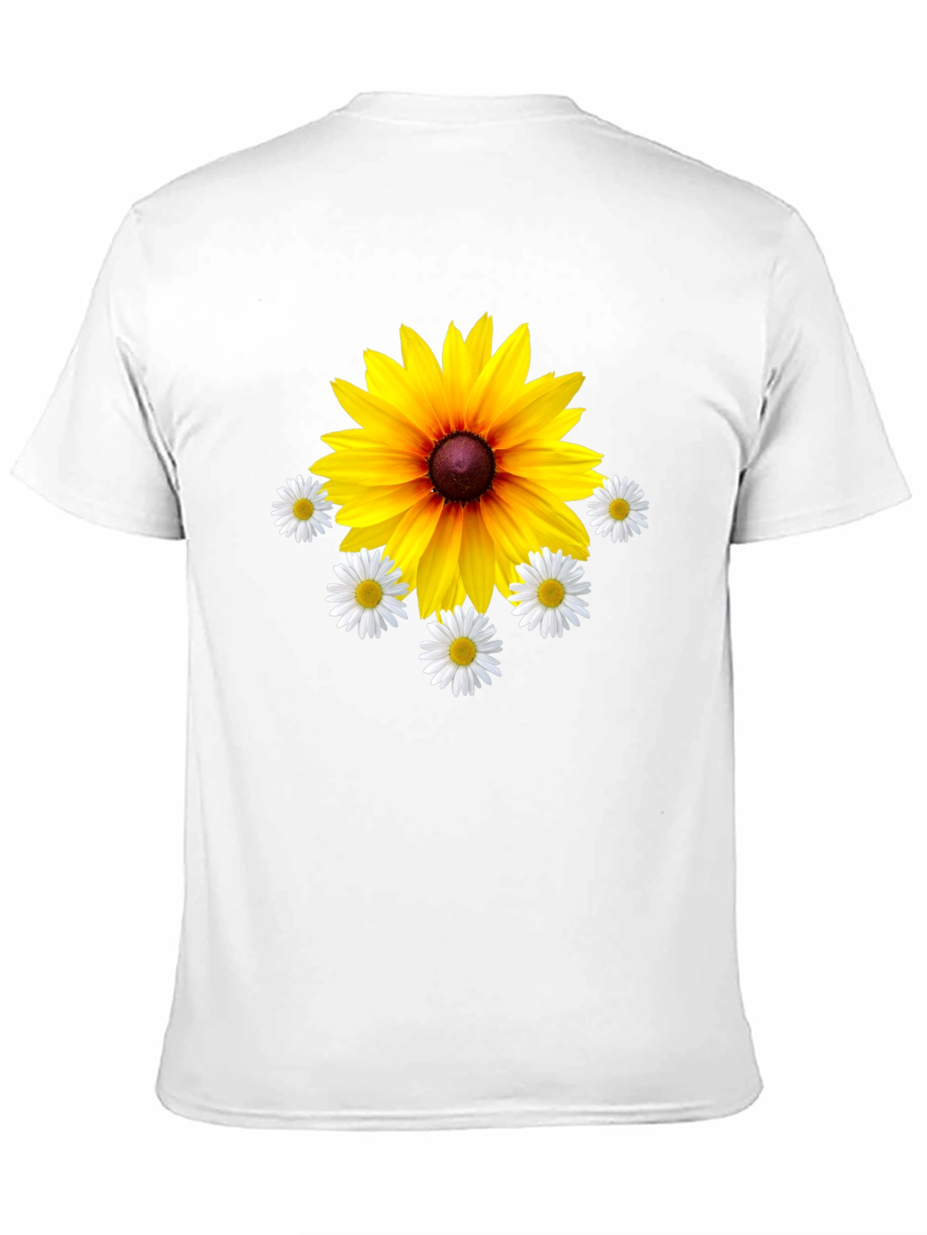 Floral Graphic Tee - Black T-Shirt