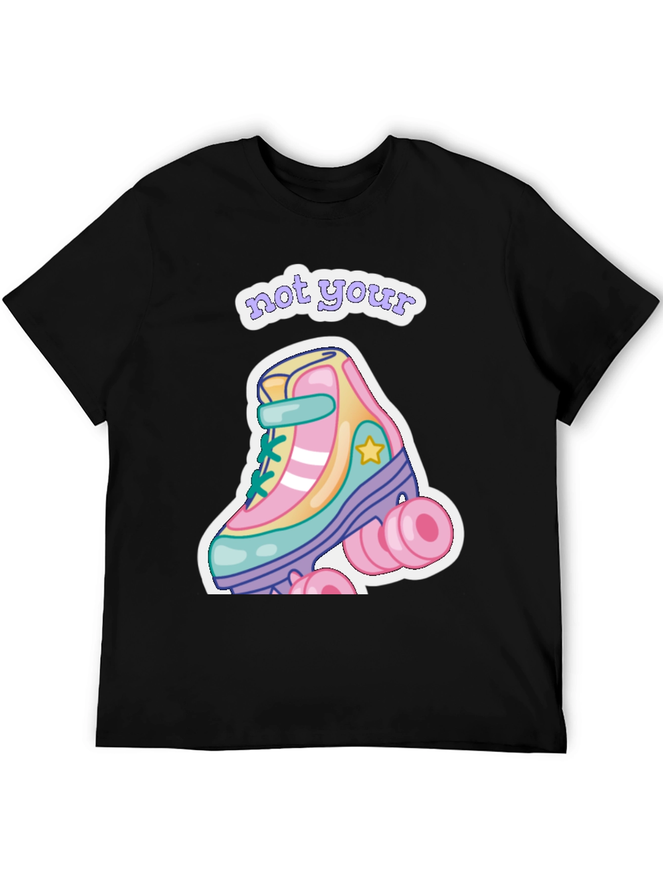 Retro Roller Skate T-Shirt - Not Your Skate!