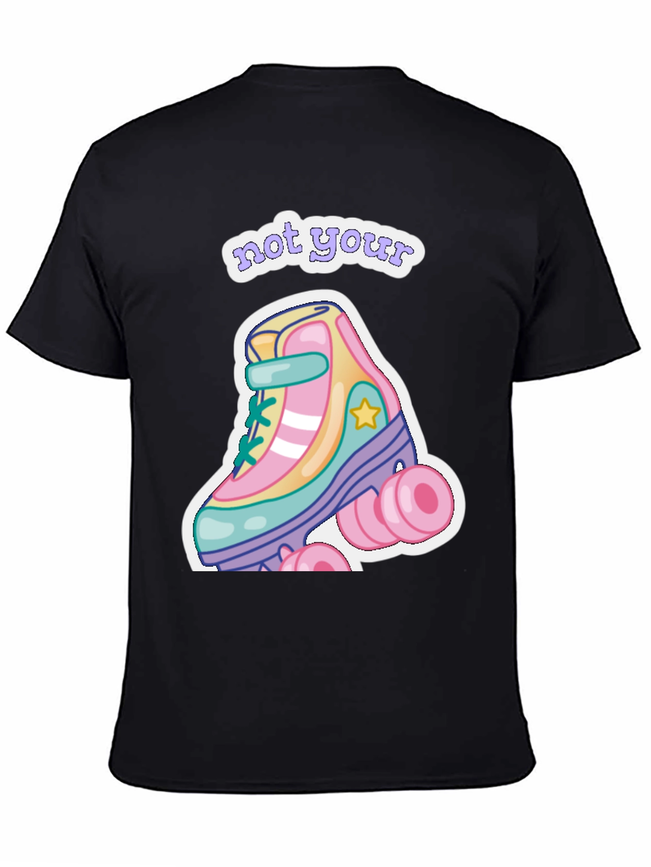 Retro Roller Skate T-Shirt - Not Your Skate!