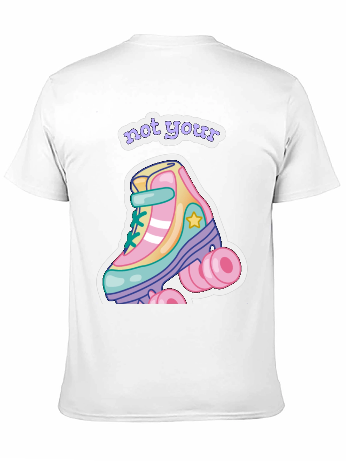 Retro Roller Skate T-Shirt - Not Your Skate!