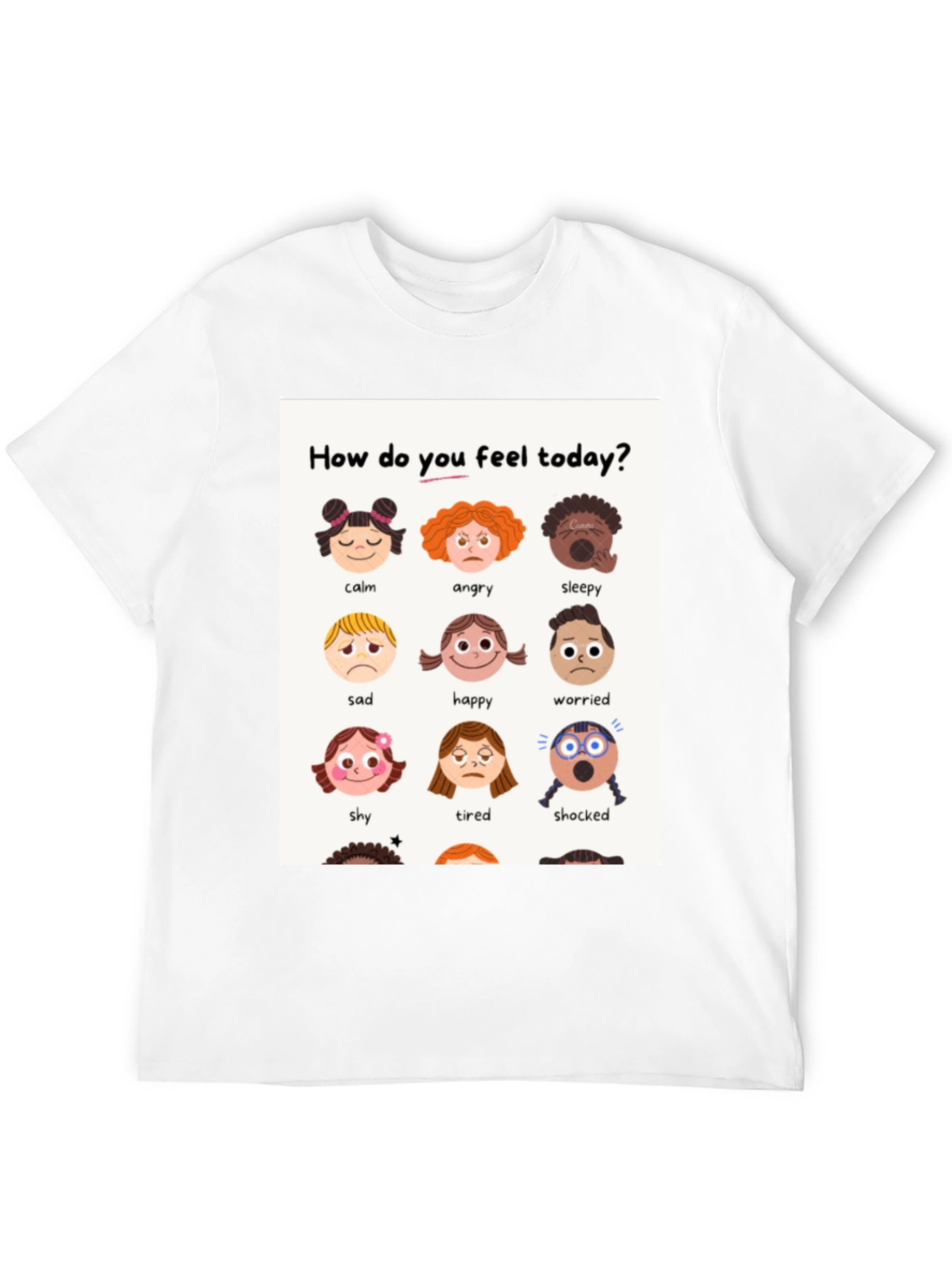 Emotions T-Shirt: How Do You Feel Today?