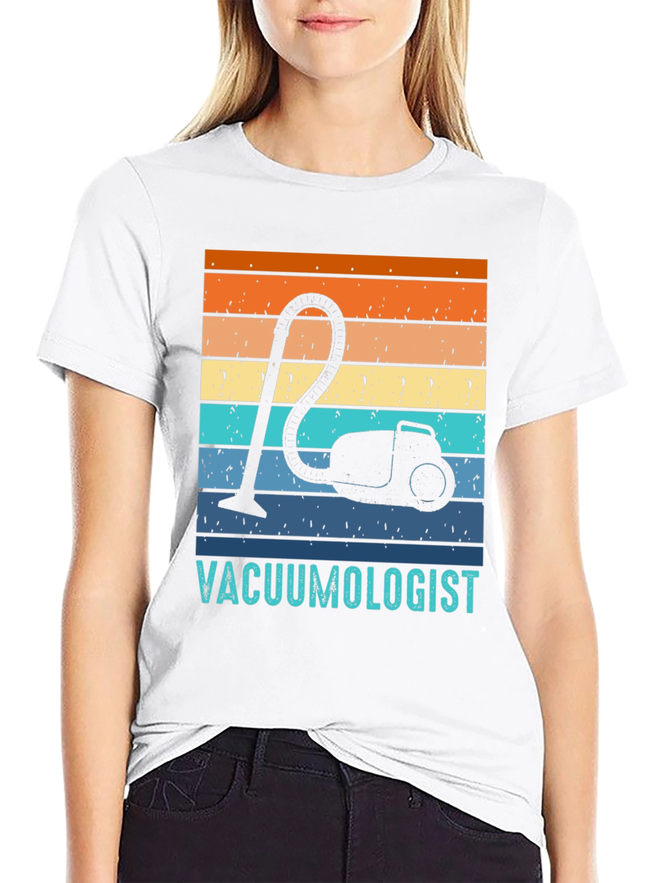 Vacuumologist T-Shirt - Retro Cleaning Humor