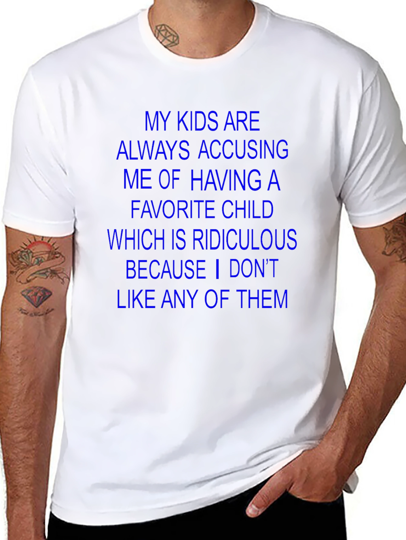 Funny My Kids T-Shirt - Dark Humor Tee