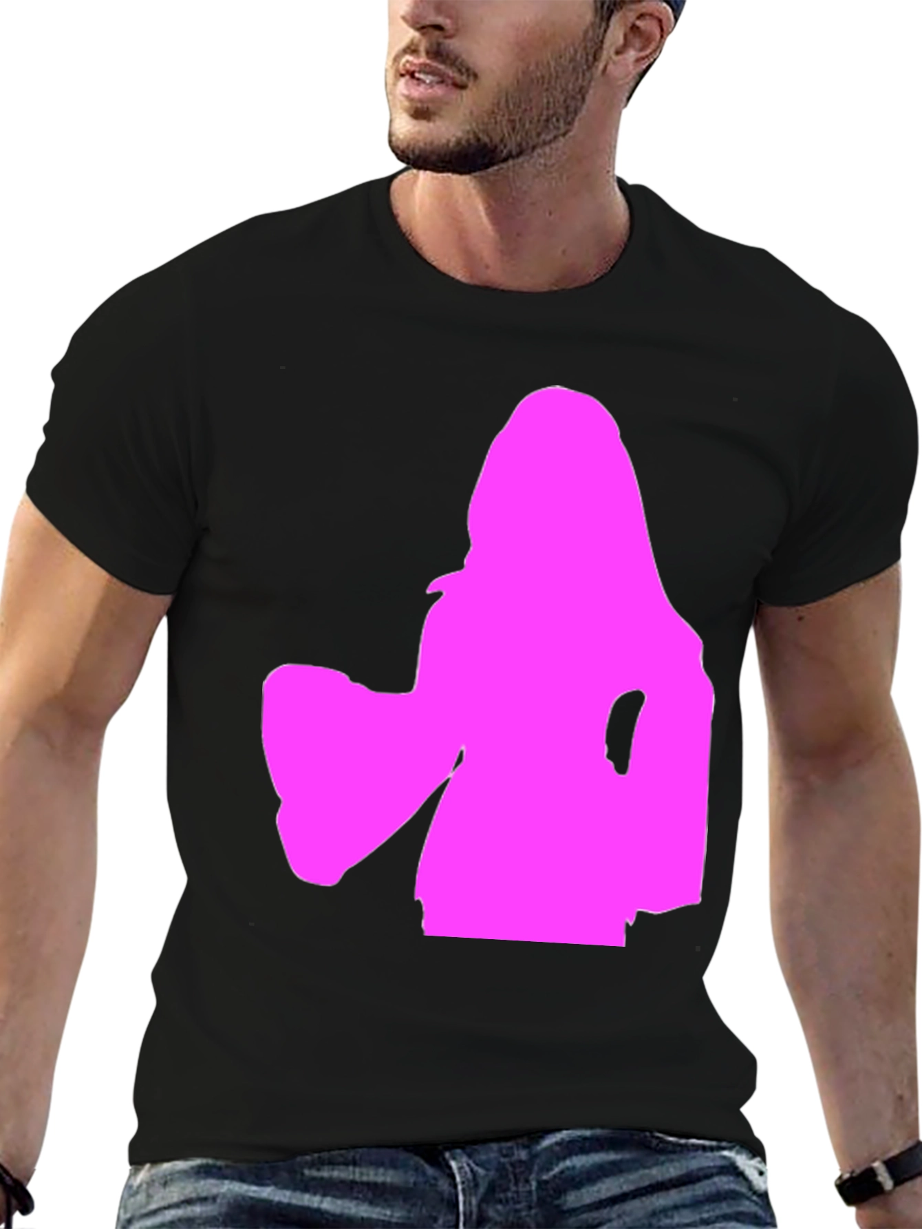 Silhouette Graphic Tee - Black