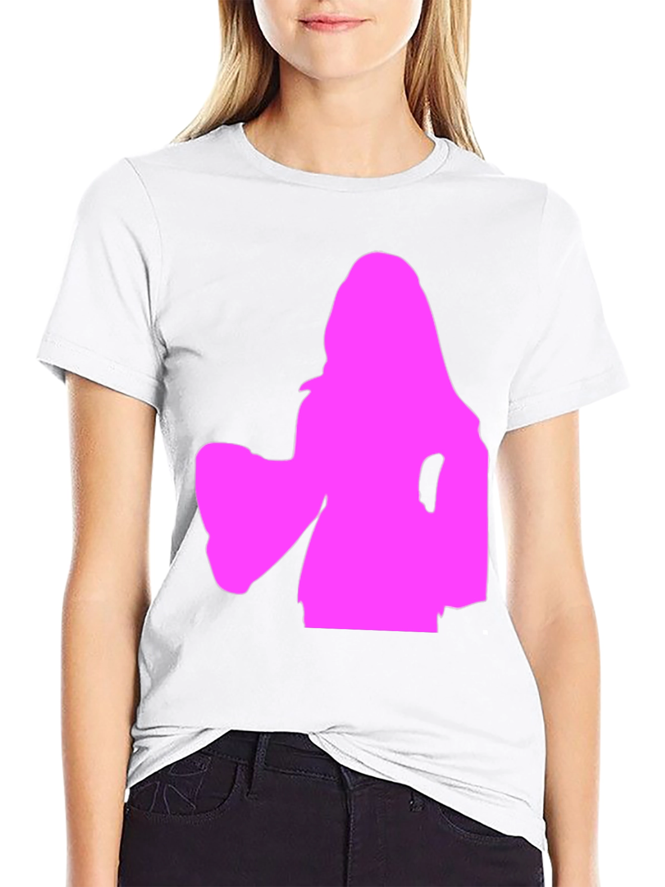 Silhouette Graphic Tee - Black