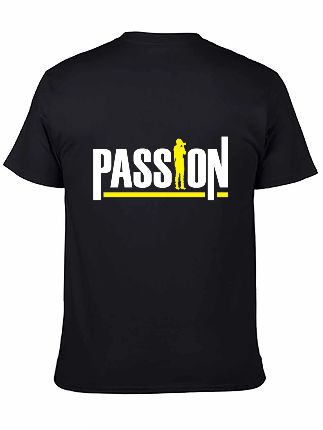 Passion Photographer Black T-Shirt
