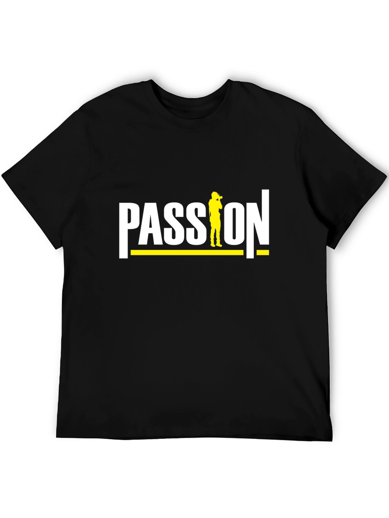 Passion Photographer Black T-Shirt