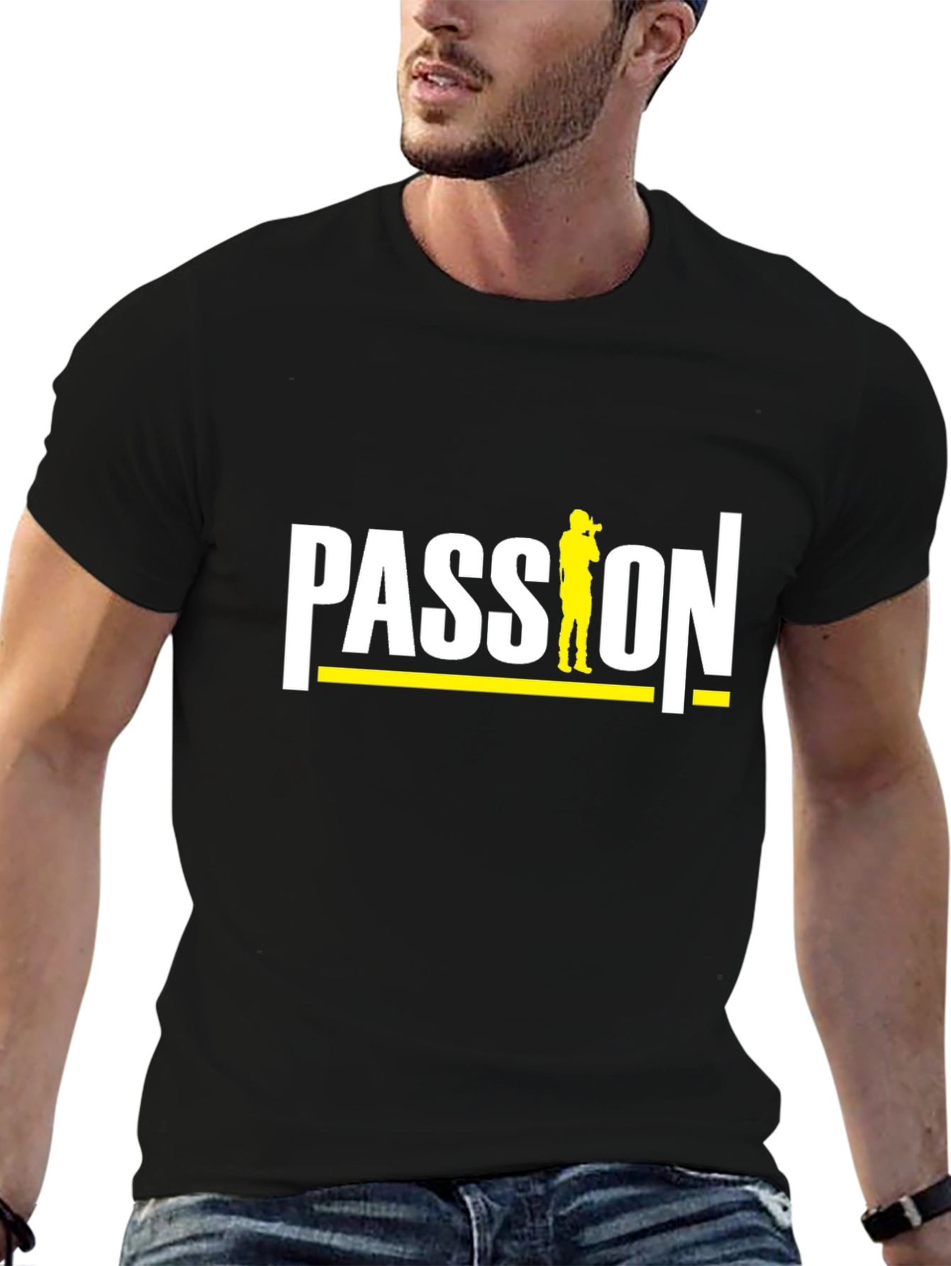 Passion Photographer Black T-Shirt