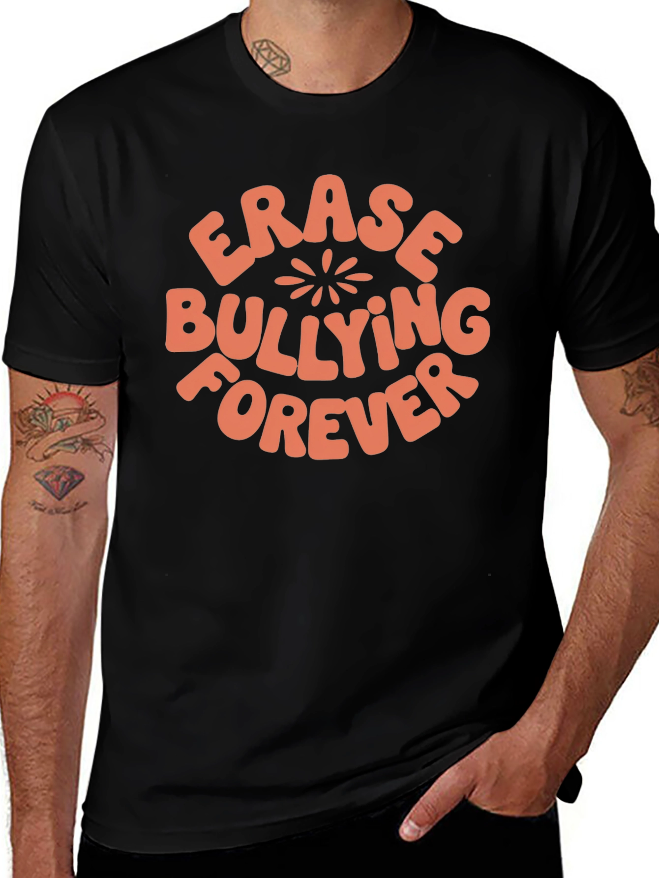 Erase Bullying Forever Graphic Tee