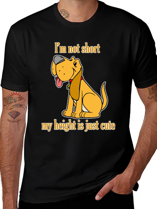 Cute Dog Short Height T-Shirt