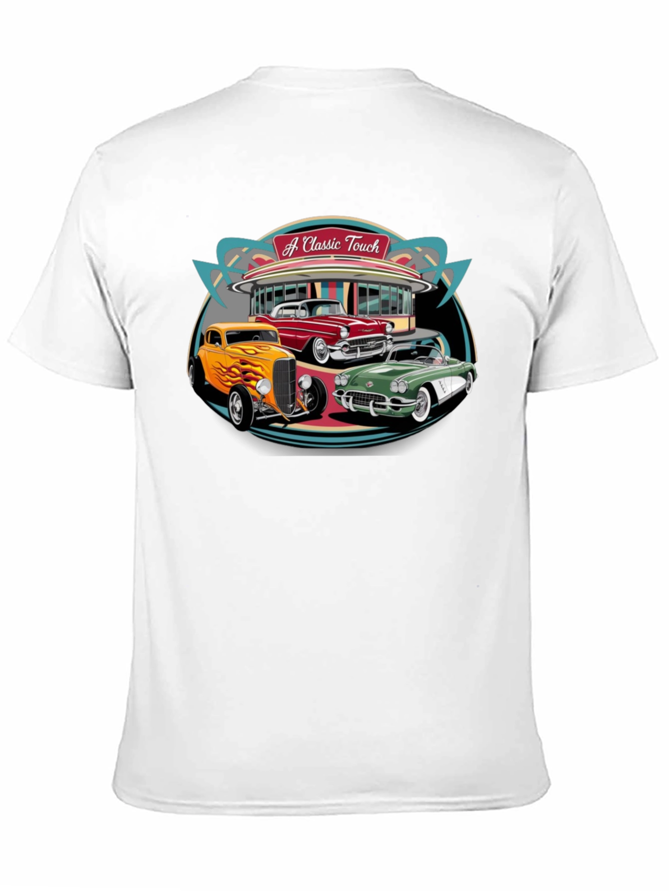 Classic Cars T-Shirt - A Classic Touch Design