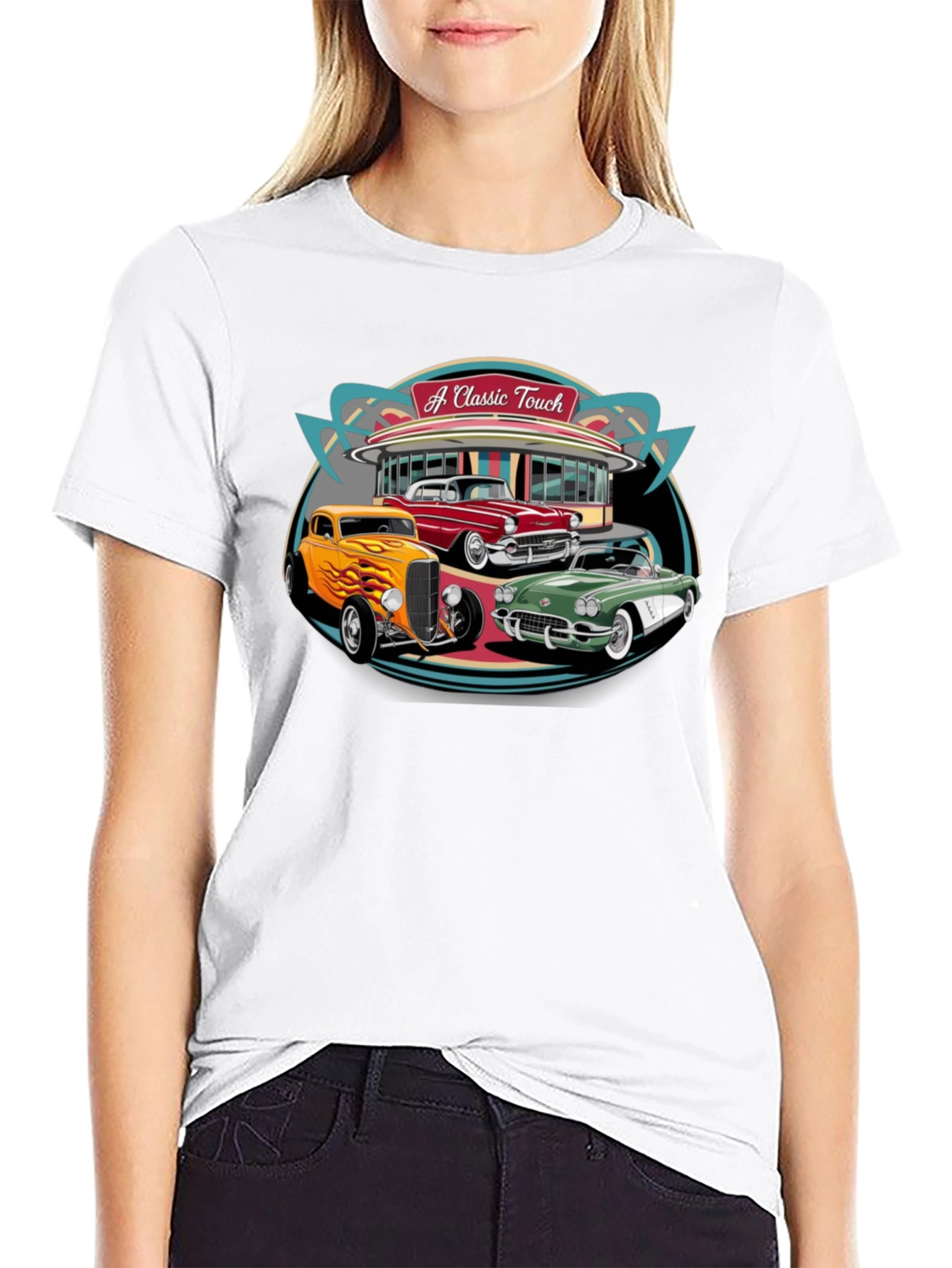 Classic Cars T-Shirt - A Classic Touch Design
