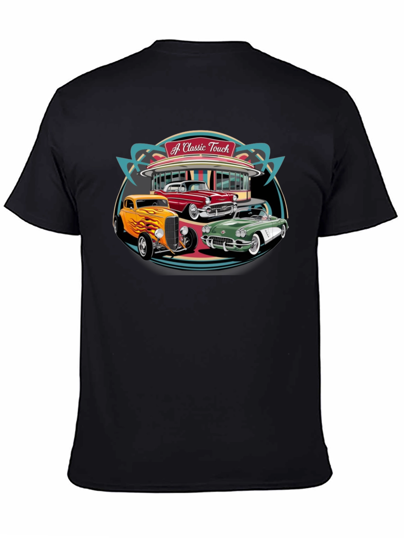 Classic Cars T-Shirt - A Classic Touch Design