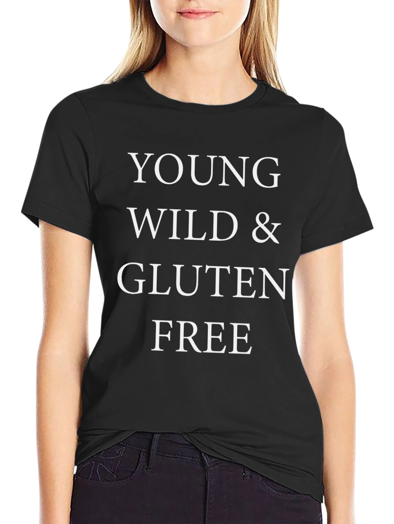 Young Wild & Gluten Free Graphic Tee