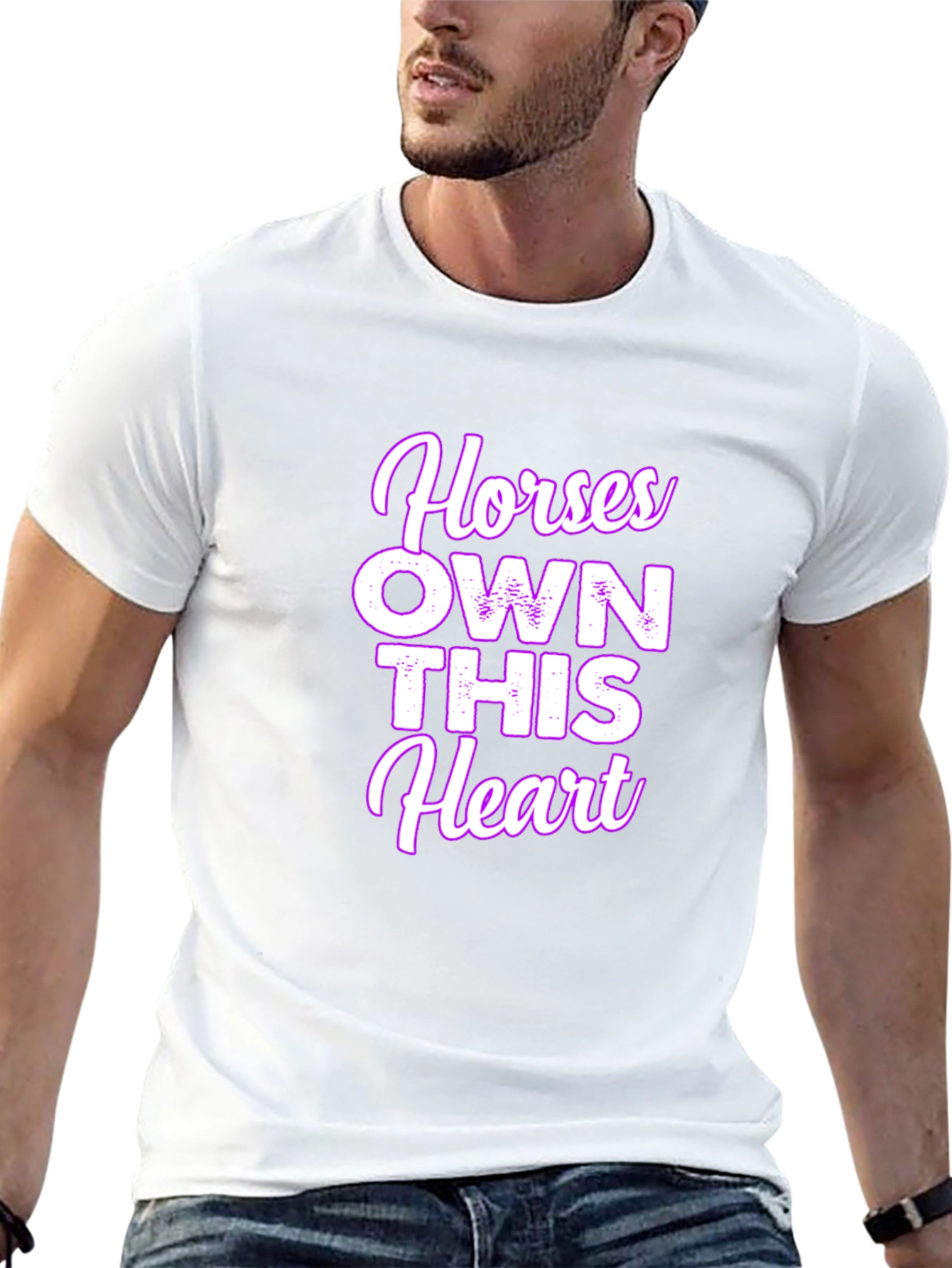 Horses Own This Heart Graphic Tee