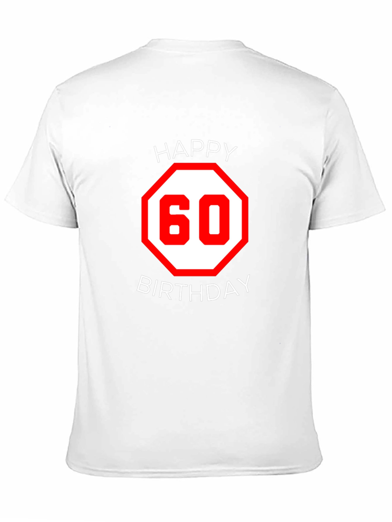 Happy 60th Birthday Black T-Shirt