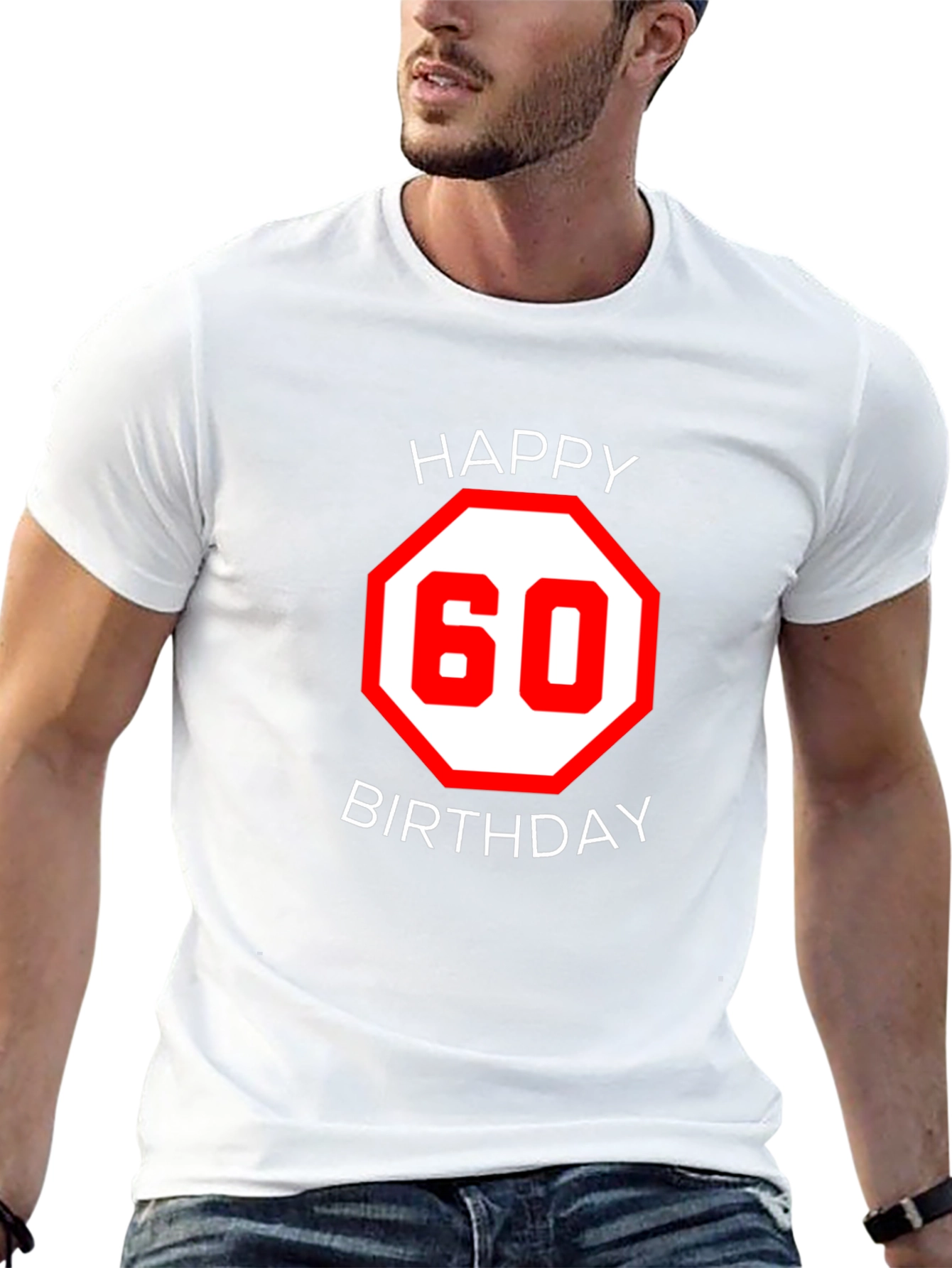 Happy 60th Birthday Black T-Shirt