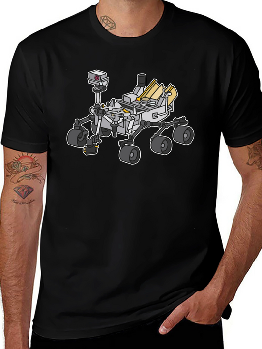 Mars Rover Graphic Tee - Explore the Red Planet!