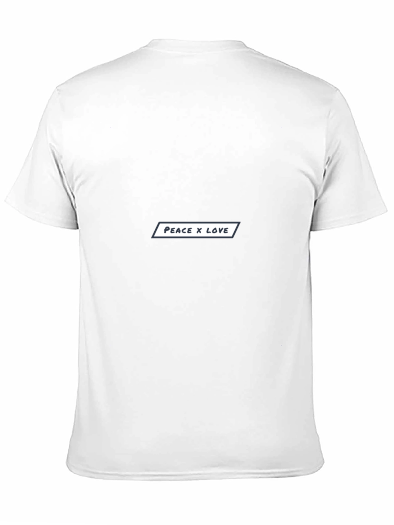 Peace x Love Black T-Shirt
