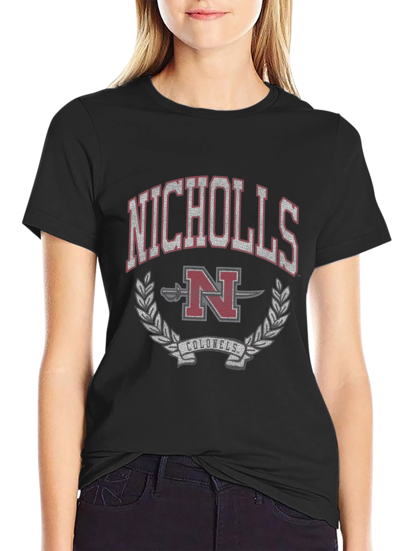 Nicholls Colonels Graphic T-Shirt