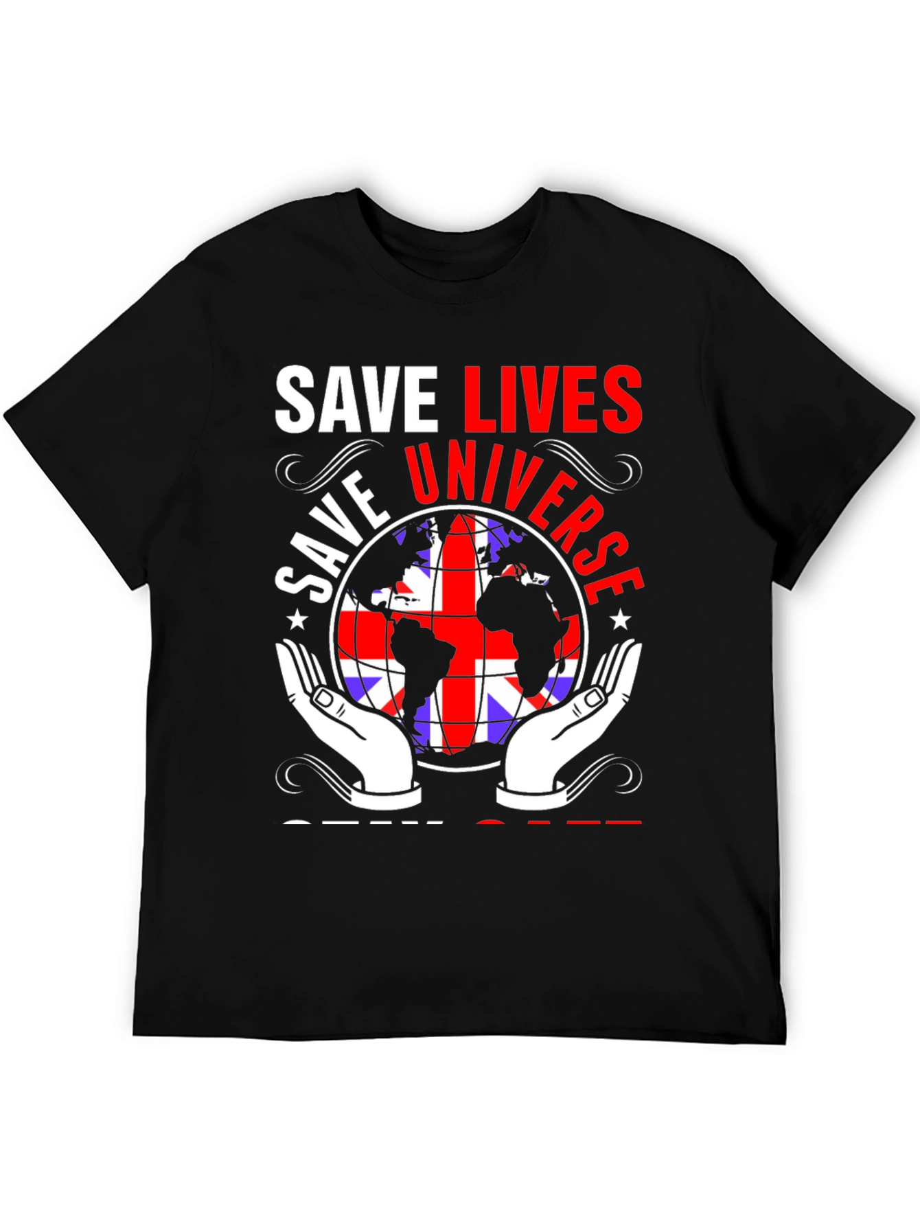 Save Lives Universe Graphic T-Shirt