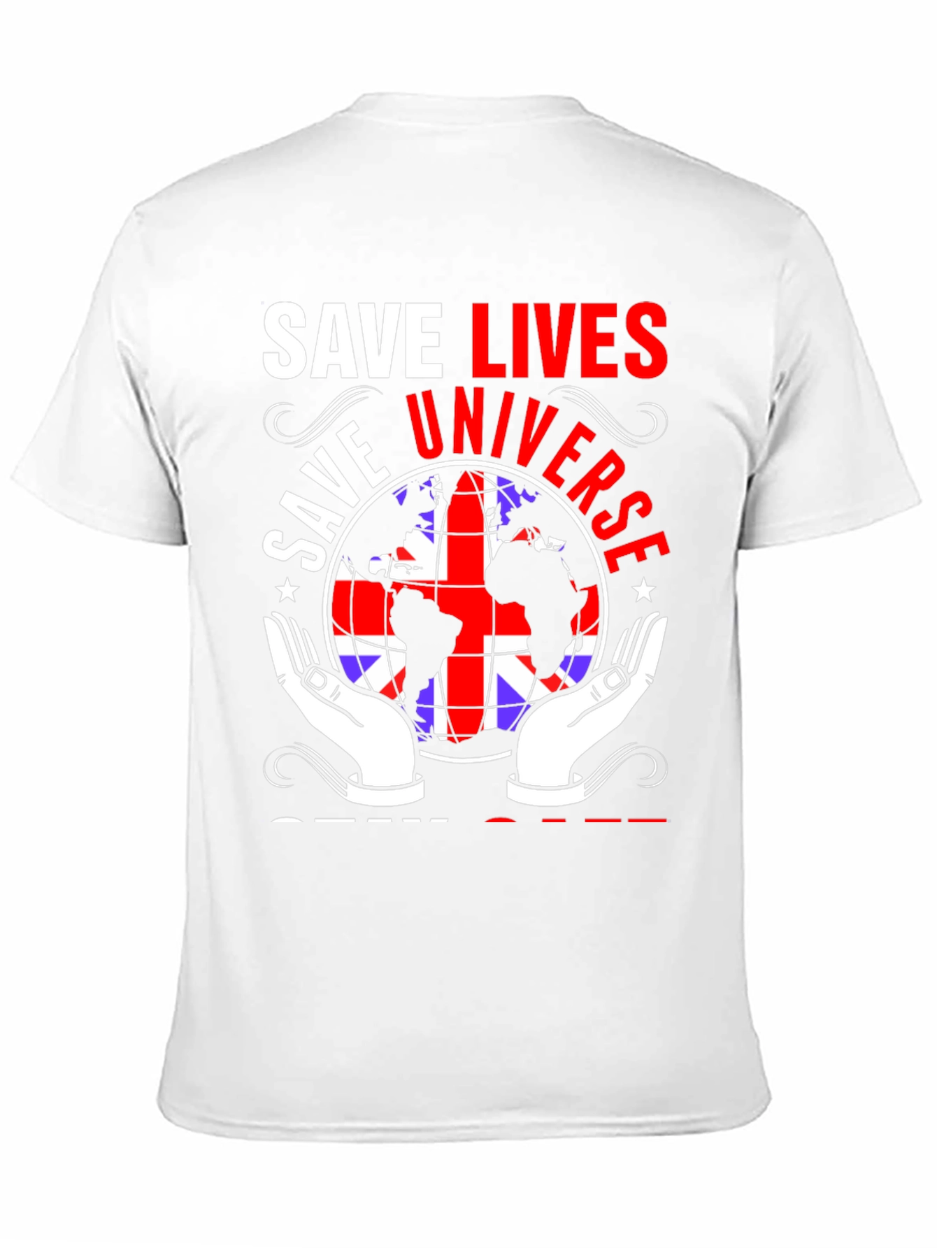 Save Lives Universe Graphic T-Shirt