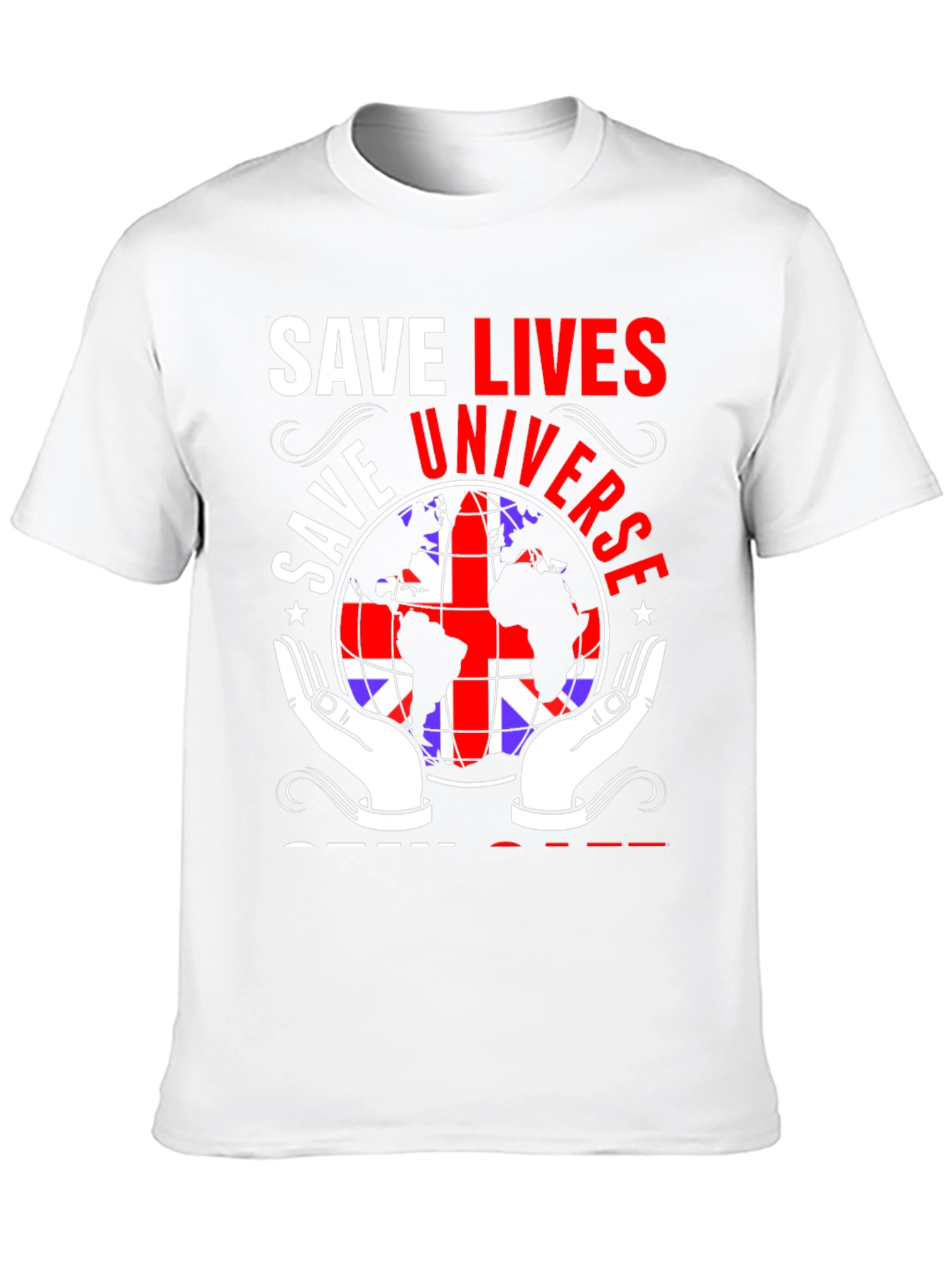Save Lives Universe Graphic T-Shirt