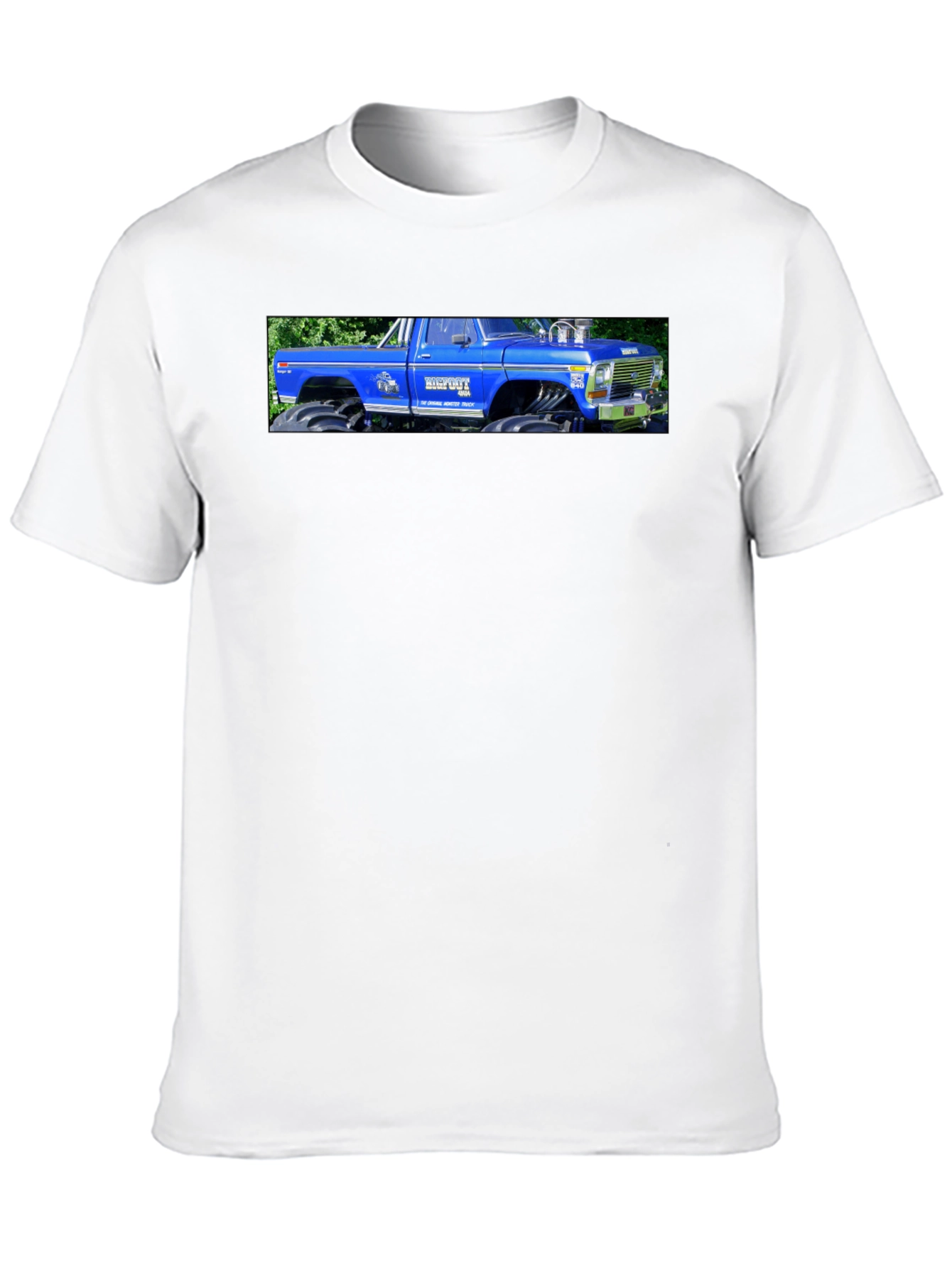 Blue Monster Truck Graphic Tee