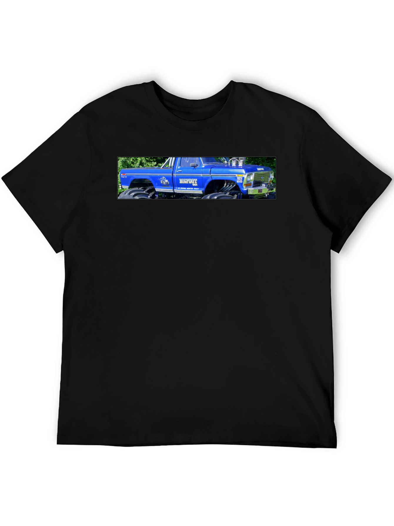 Blue Monster Truck Graphic Tee