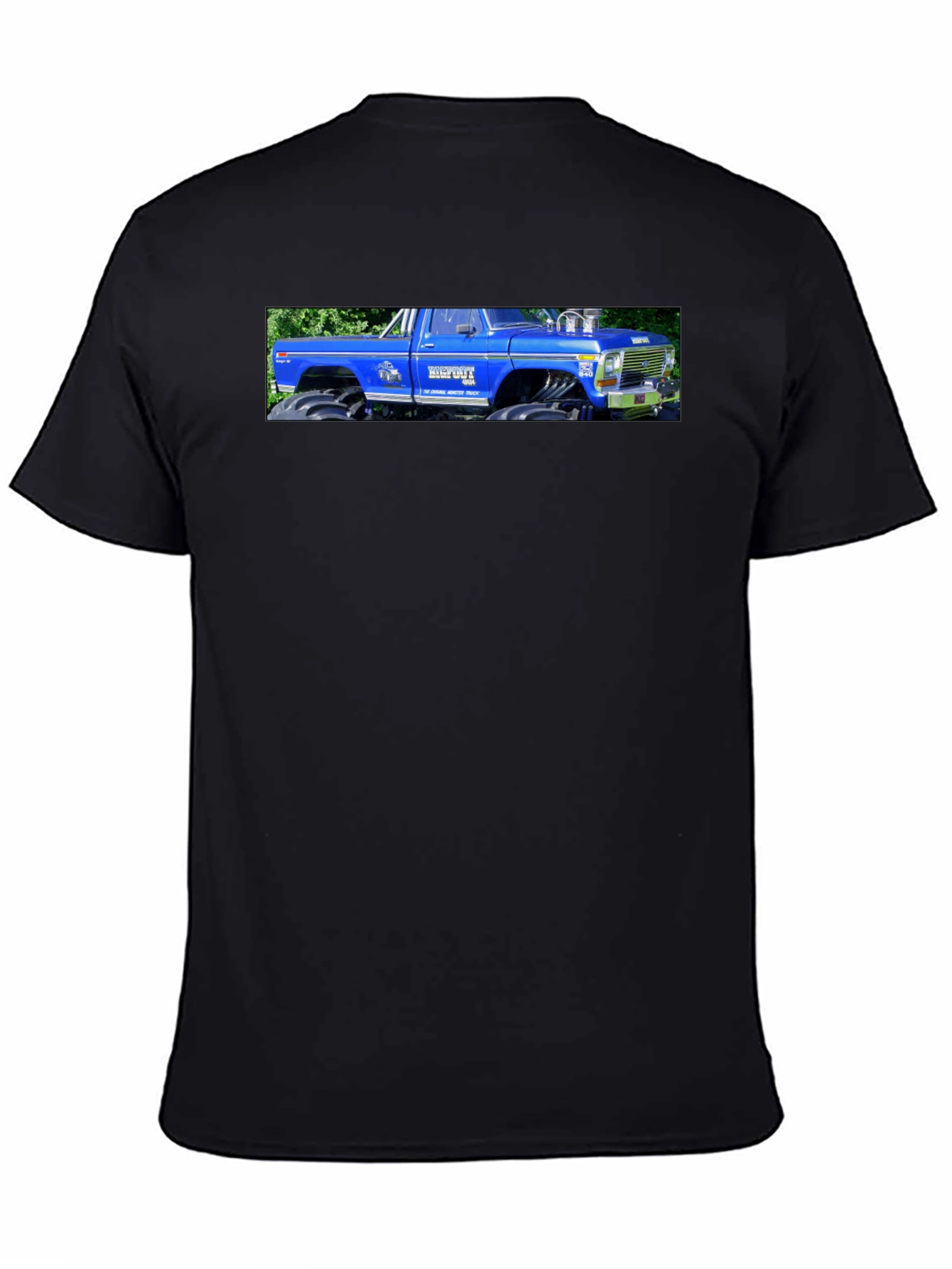 Blue Monster Truck Graphic Tee