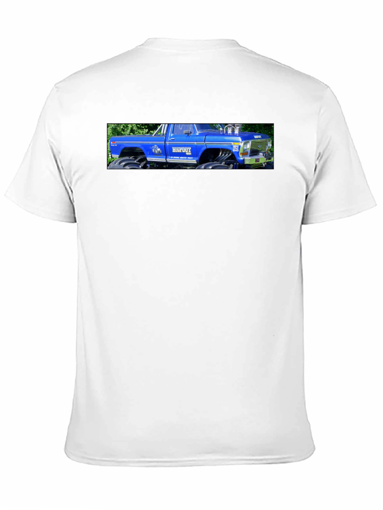 Blue Monster Truck Graphic Tee