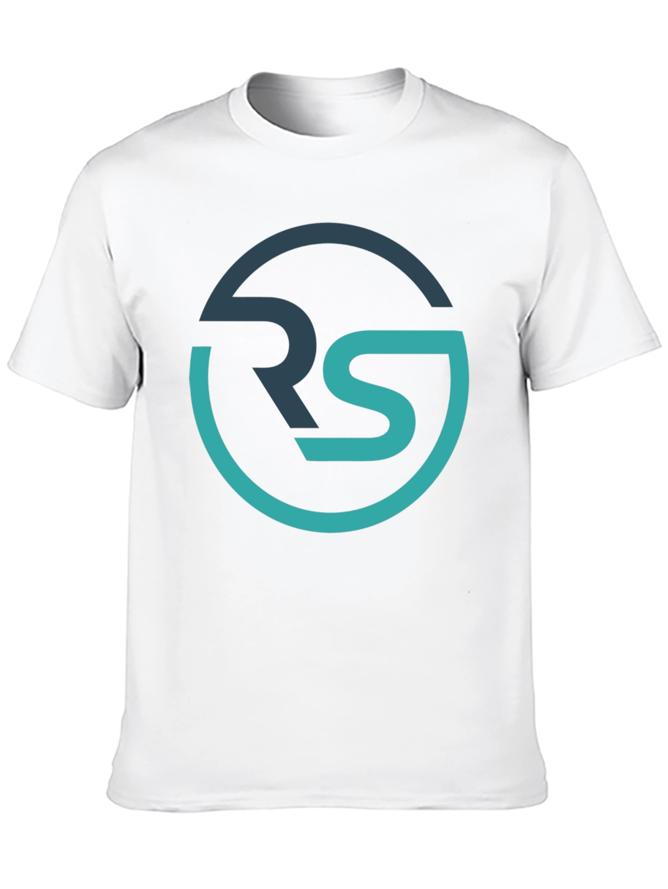 RS Graphic Tee - Stylish Mens Black T-Shirt