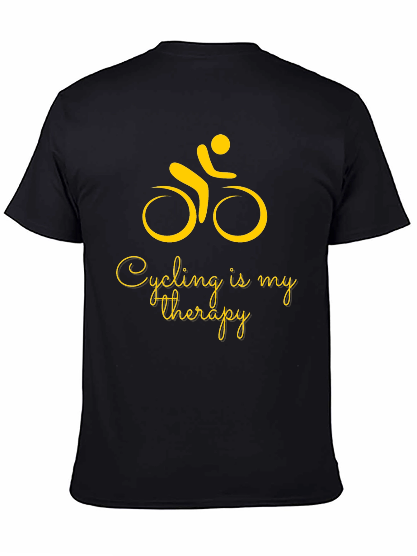 Cycling is My Therapy Graphic Tee