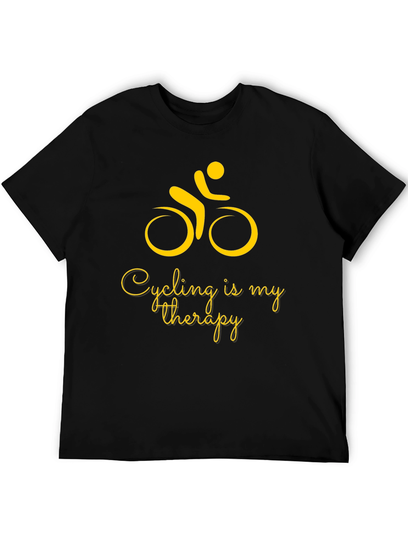 Cycling is My Therapy Graphic Tee