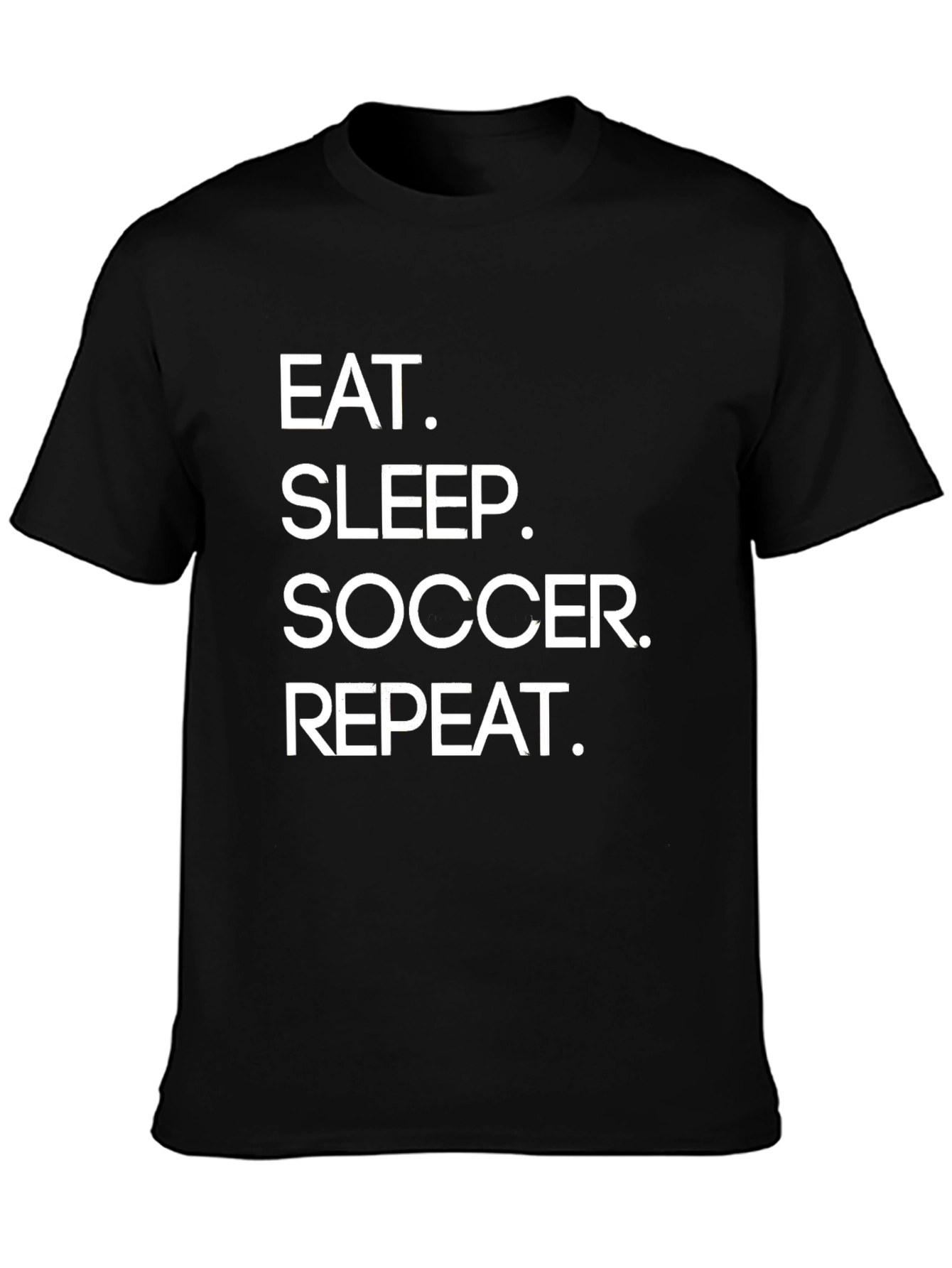 Eat Sleep Soccer Repeat Graphic T-Shirt