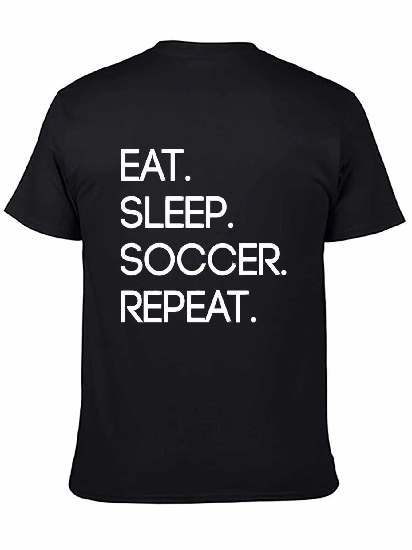 Eat Sleep Soccer Repeat Graphic T-Shirt
