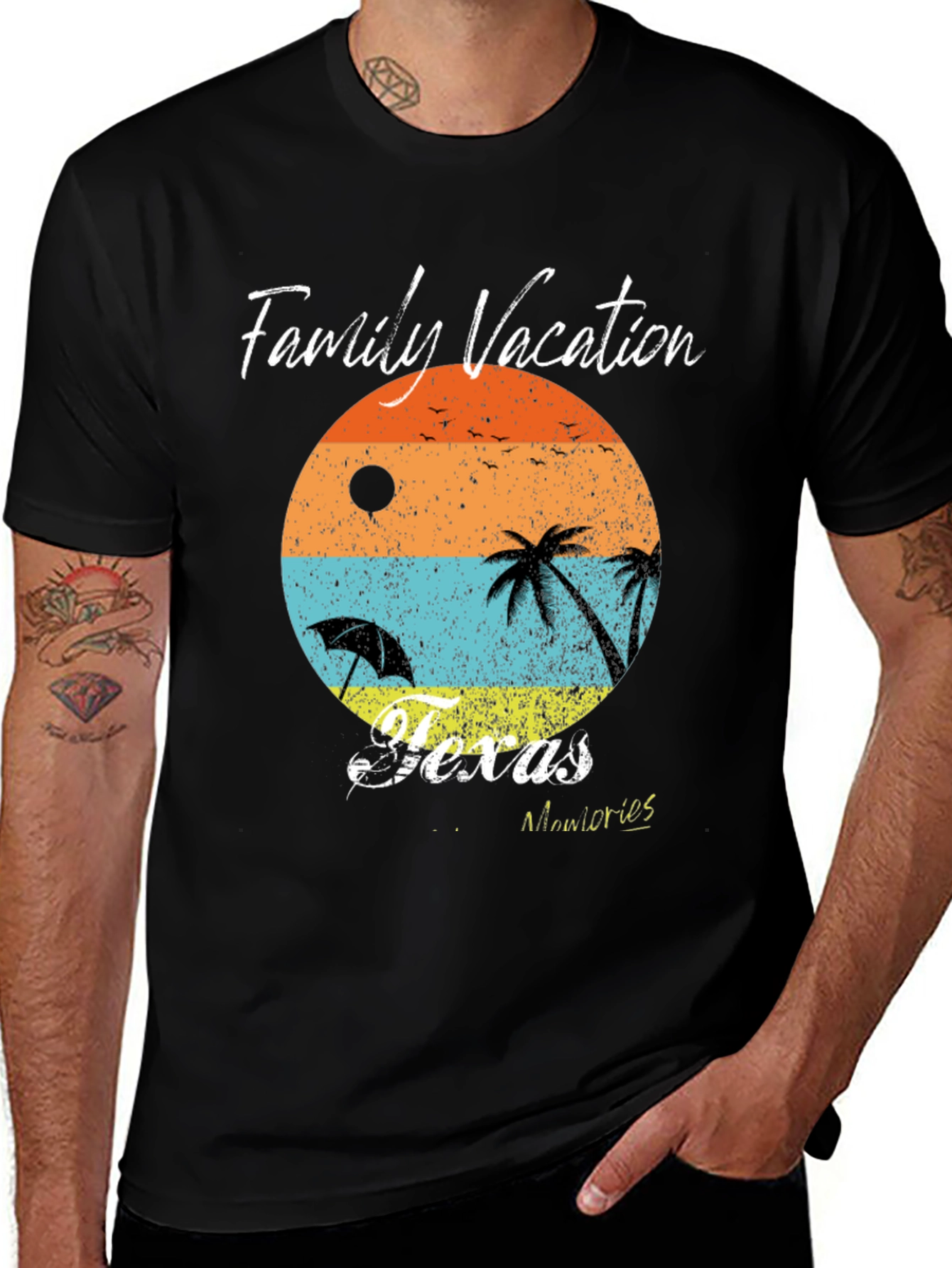 Texas Vacation Memories Tee